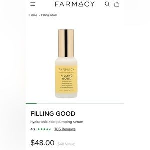 Farmacy Filling Good Hyaluronic Acid Plumping Serum